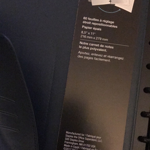 COPY - COPY - COPY - Staples arc customizable notebook system very nice perfec… - Picture 10 of 15